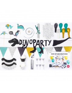 PARTY DECORATIONS SET - DINOSAURS 2
