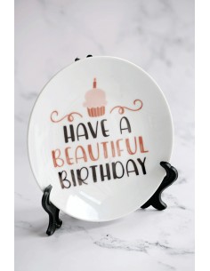 Happy Birthday Plate