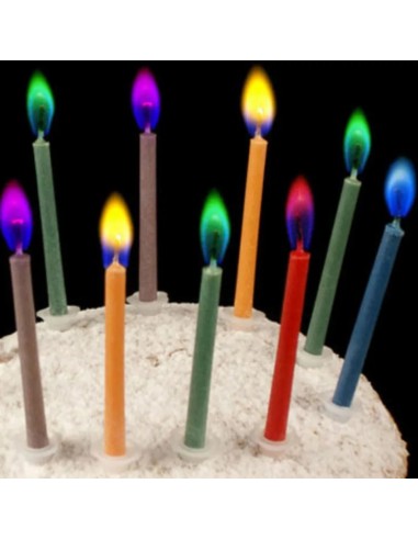 Color Flame Candles