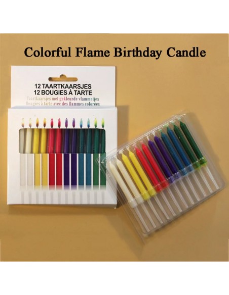 Color Flame Candles