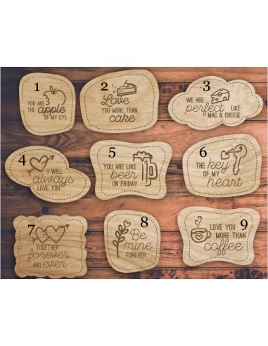 Wooden Greeting Cards