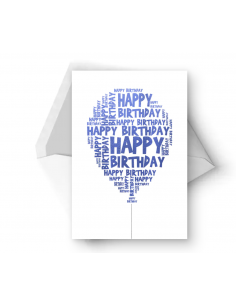 Balloon bDay Card