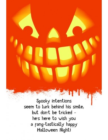 Glaring & Staring - Halloween Card