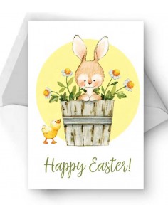 Easter Bunny - Greeting Card