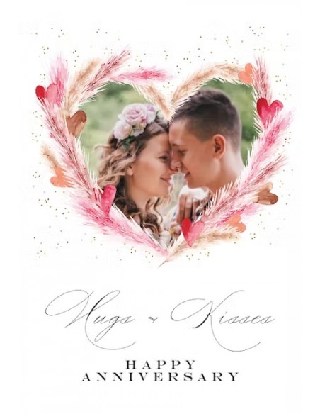 Anniversary Cards Name and Photo