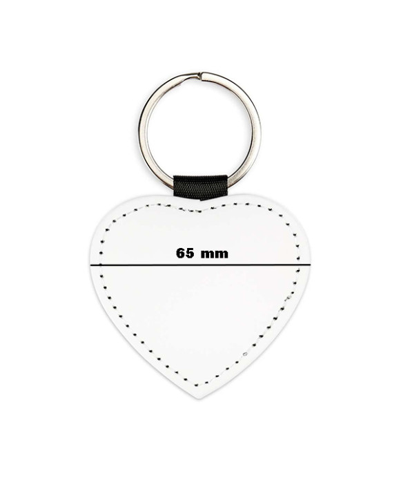 Custom Heart-Shaped Keychain – With Your Photo...