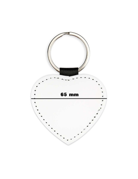 Custom Heart-Shaped Keychain – With Your Photo or Design | Fast Delivery in Belgium (24h)