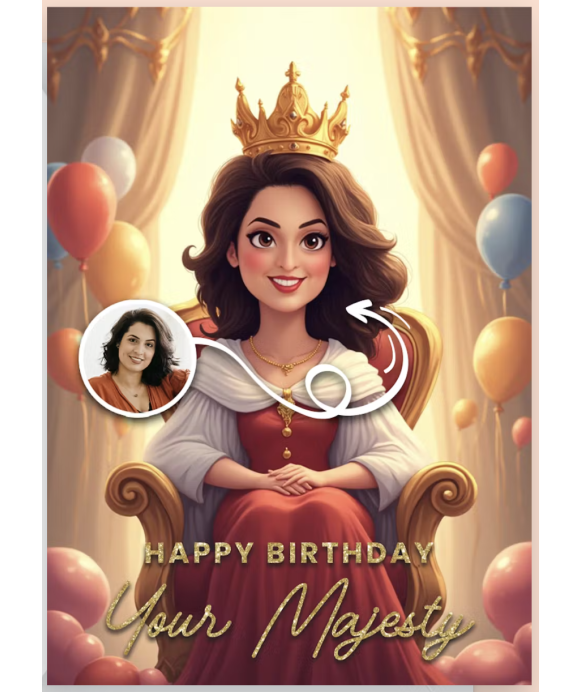 happy birthday Your Majesty