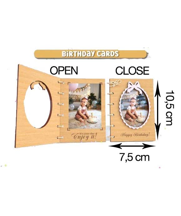 Birthday Greeting Card with Photo