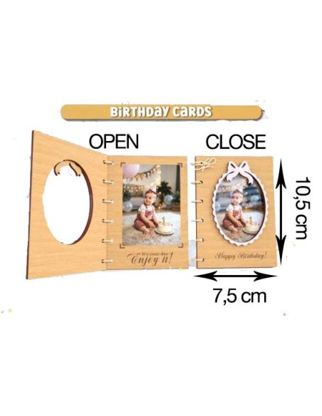 Birthday Greeting Card with Photo