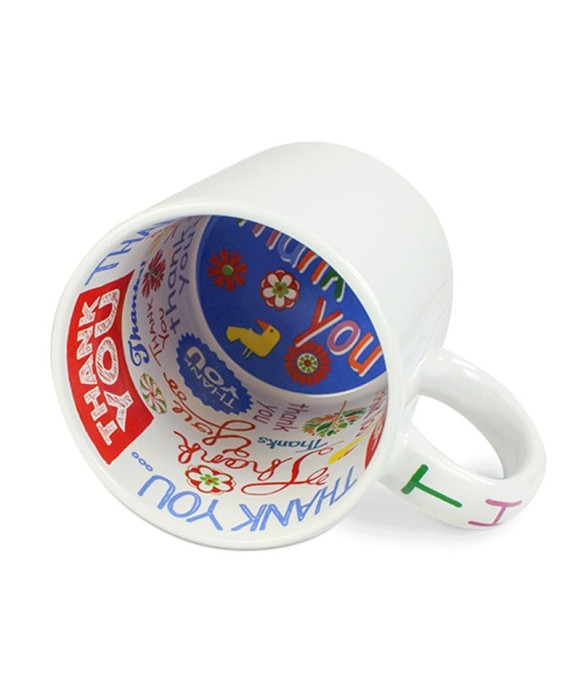 Thank you personalised mug