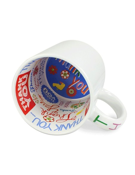 Thank you personalised mug