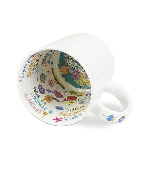 Happy Birthday Mug, personalised