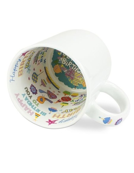 Happy Birthday Mug, personalised